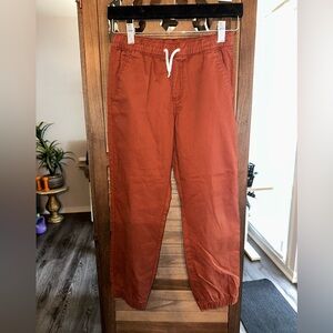 Cat & Jack Boys Rust Joggers- Size 10